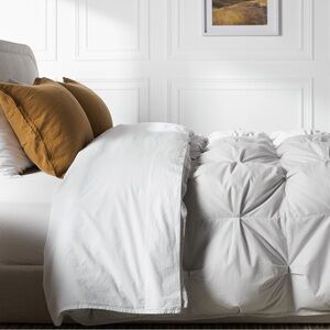 Parachute Organic Cotton Puff Comforter Mist Queen